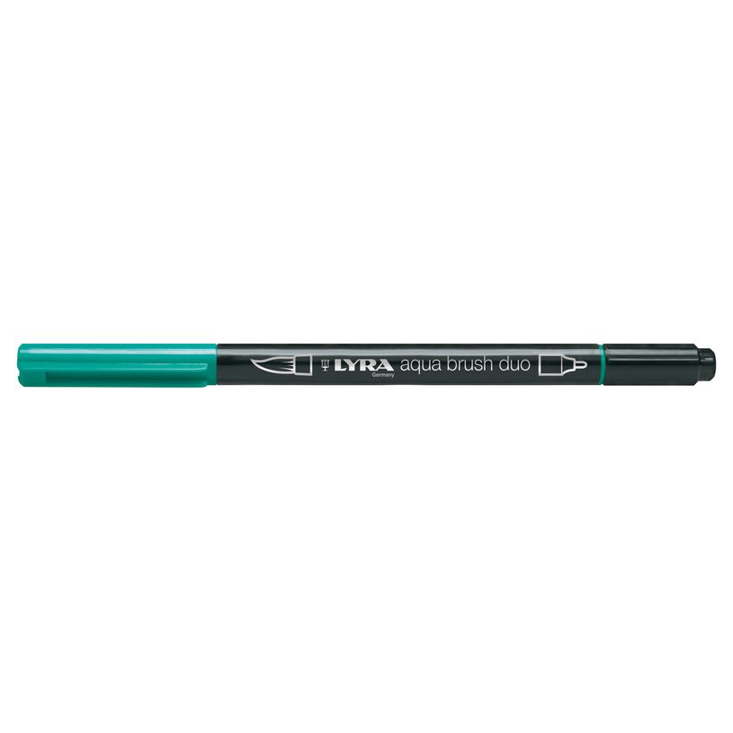 0000006016227-Lyra Aqua Brush Duo - Feutre pinceau double pointe - vert nuit-P_400005296_1-0