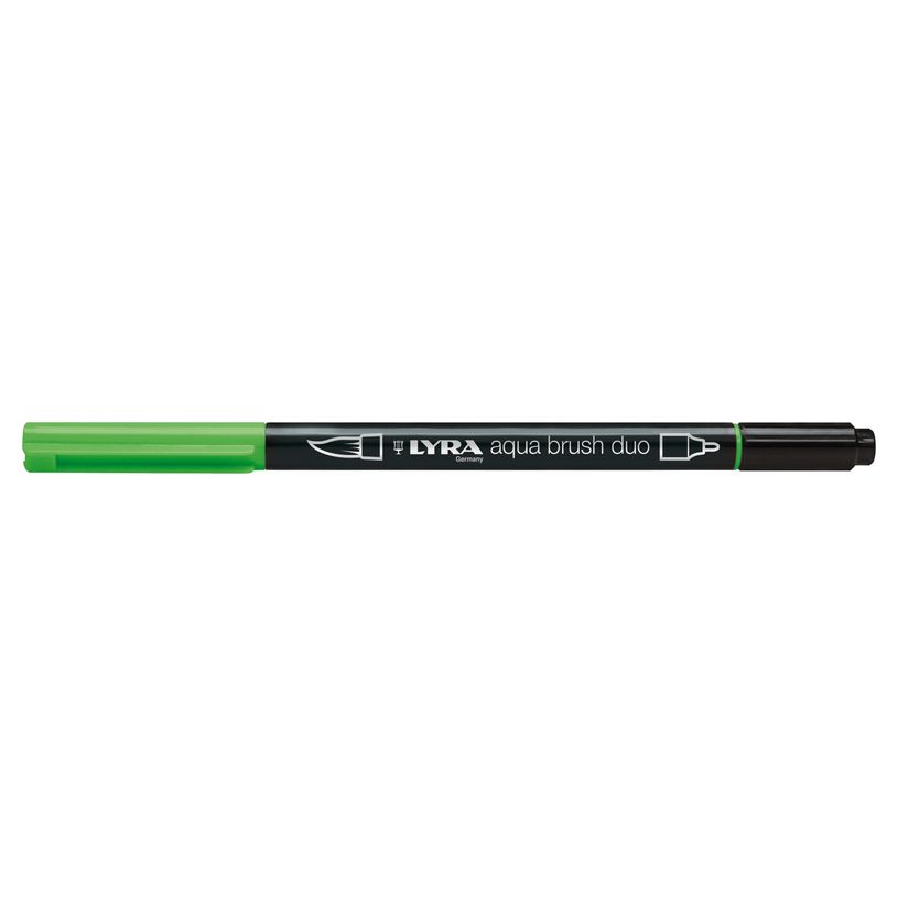 4084900609309-Lyra Aqua Brush Duo - Feutre pinceau double pointe - vert brillant-P_400005297_1-0