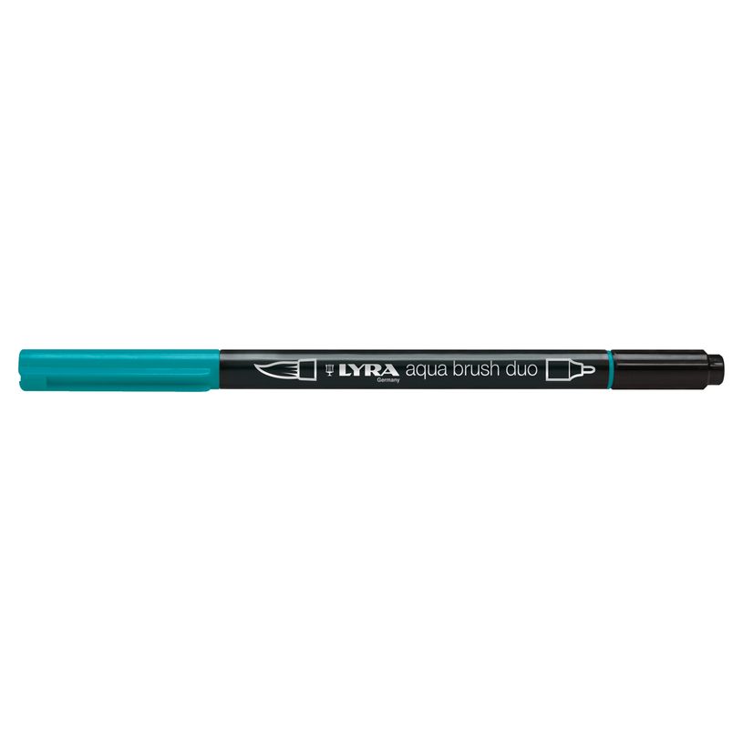 4084900603710-Lyra Aqua Brush Duo - Feutre pinceau double pointe - vert émeraude-P_400005300_1-0
