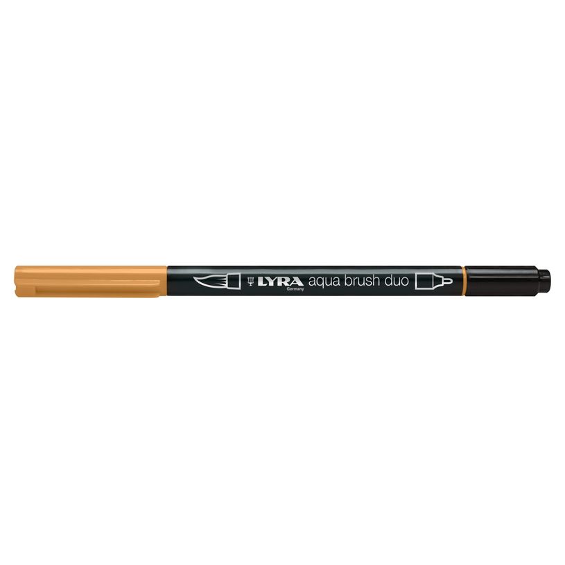 4084900603796-Lyra Aqua Brush Duo - Feutre pinceau double pointe - ocre brune-P_400005313_1-0