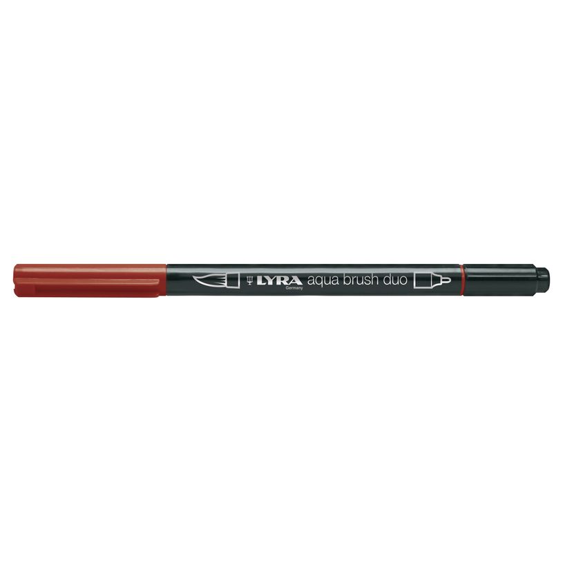 0000006016241-Lyra Aqua Brush Duo - Feutre pinceau double pointe - rouge Venise-P_400005320_1-0