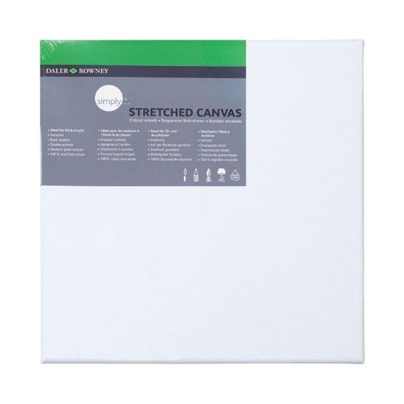 5011386030050-Daler-Rowney Simply - Châssis entoilé - 20 x 20 cm - coton-P_400005372_1-0