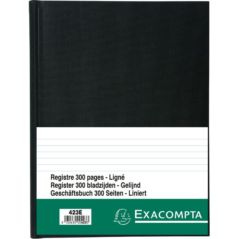 3130630004233-Exacompta - Registre ligné folioté - 29,7 x 21 cm - 300 pages-P_400005423_2-1