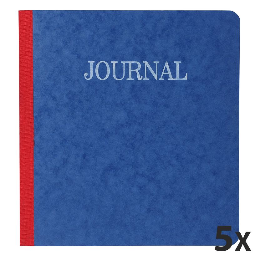 3130630009009-Exacompta - 5 Piqûres journal folioté - 21 x 19 cm - 80 pages-P_400005425_1-0