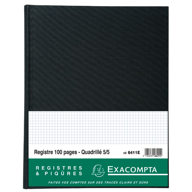 3130630064114-Exacompta - Registre 5x5 folioté - 32 x 25 cm - 100 pages-P_400005430_2-1