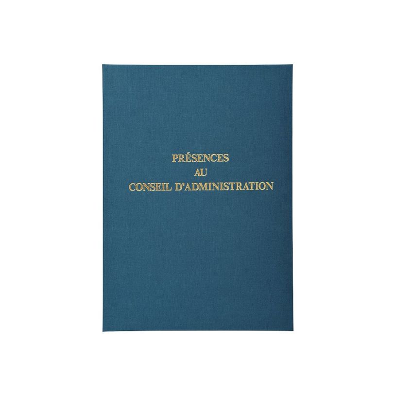 3130630000716-Exacompta - Registre Présences au conseil d'administration - 29,7 x 21 cm - 100 pages-P_400005452_1-0