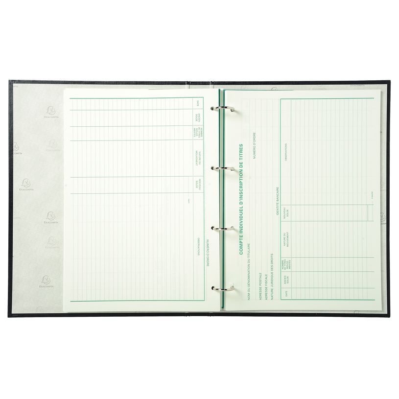 3130630005919-Exacompta - Reliure registre Mouvement de titres - 32 x 24 cm - 4 anneaux avec recharge de-P_400005457_4-3