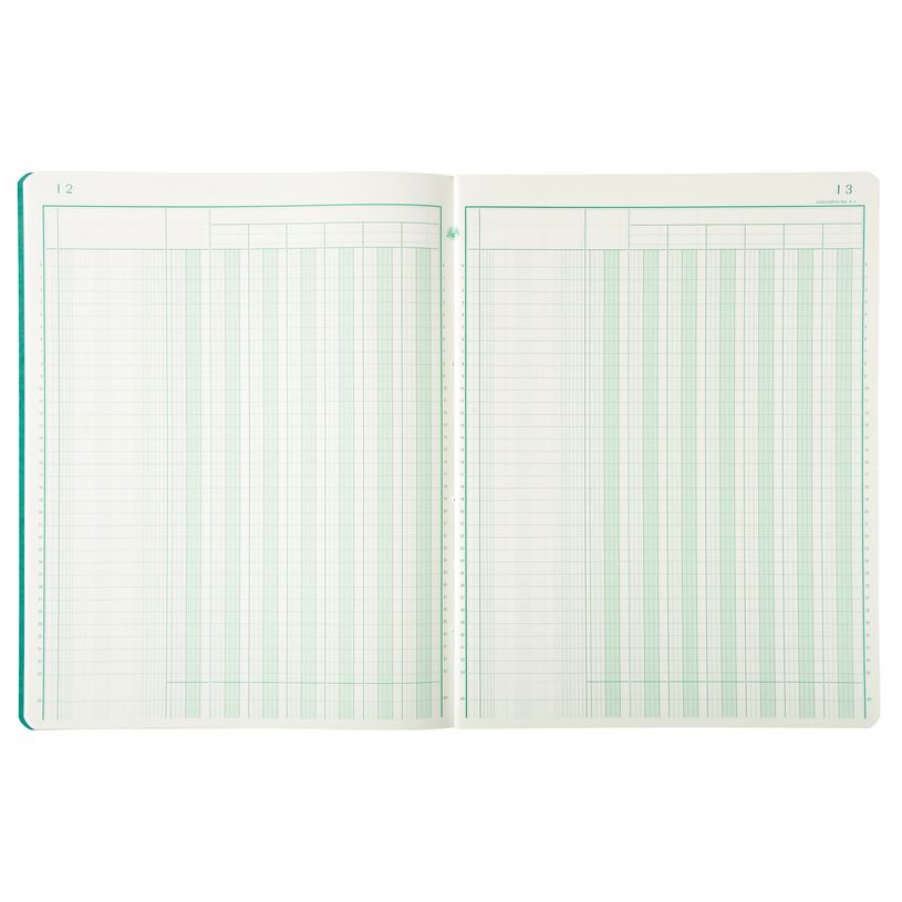 3130632040703-Exacompta - Piqûre comptable - 7 colonnes par page - 32 x 25 cm - 80 pages-P_400005467_6-5