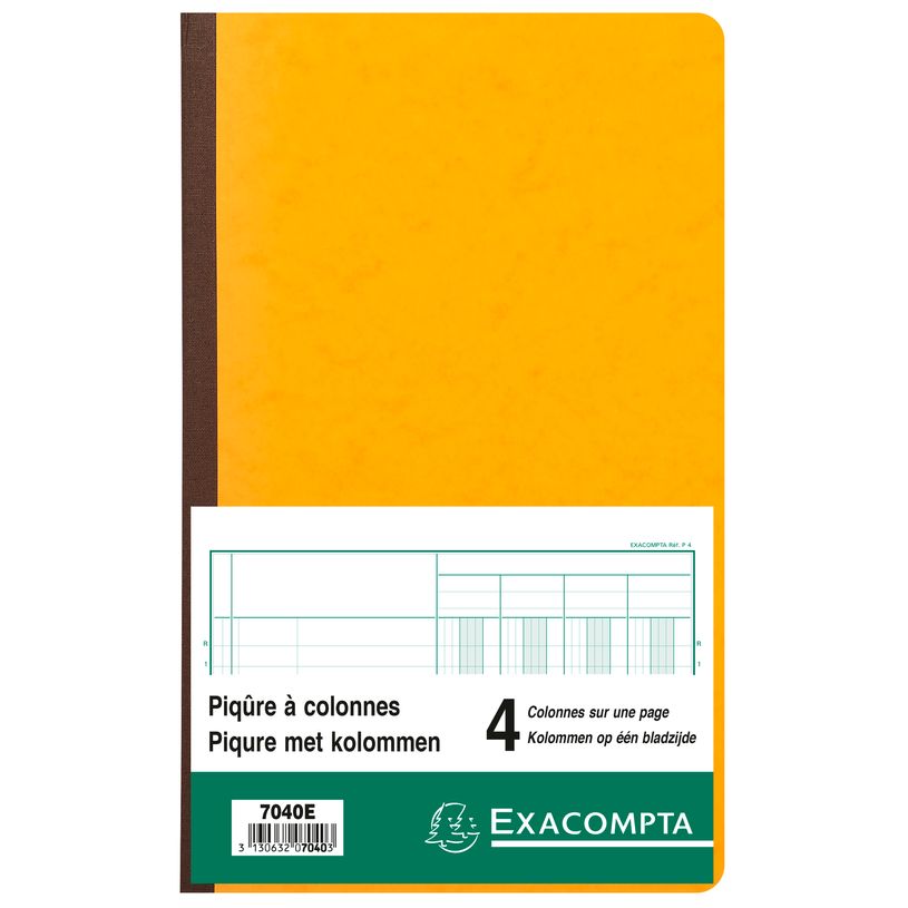 3130632070403-Exacompta - Piqûre comptable - 4 colonnes par page - 32 x 19,5 cm - 80 pages-P_400005491_2-1