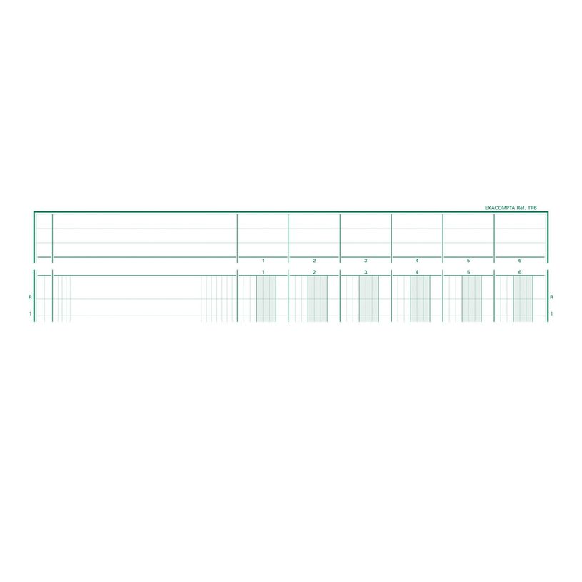 3130632140601-Exacompta - Piqûre à tête paresseuse - 6 colonnes sur 1 page - 32 x 25 cm - 80 pages-P_400005500_1-0
