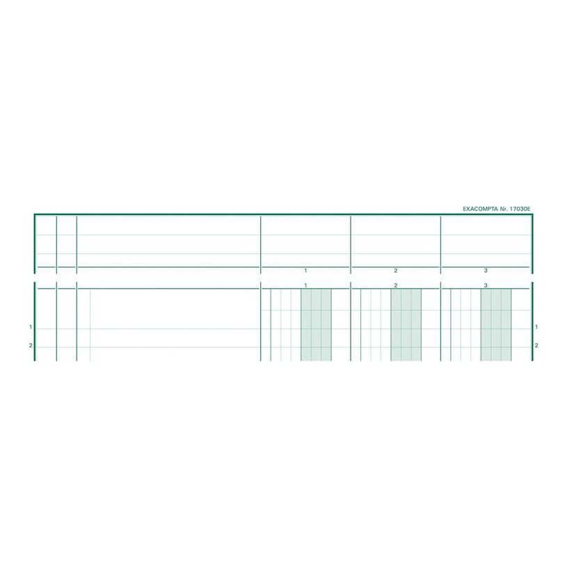 3130632170301-Exacompta - Piqûre à tête paresseuse - 3 colonnes sur 1 page - 29,7 x 21 cm - 80 pages-P_400005516_1-0