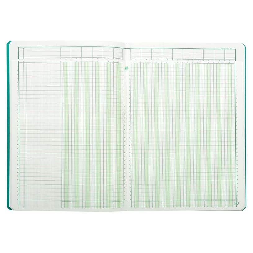 3130632171605-Exacompta - Piqûre à tête paresseuse - 16 colonnes sur 2 pages - 29,7 x 21 cm - 80 page-P_400005519_6-5