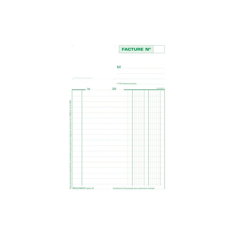 3130632053048-Exacompta - 20 Blocs factures - 50 feuilles - 210 x 148 mm-P_400005542_3-2