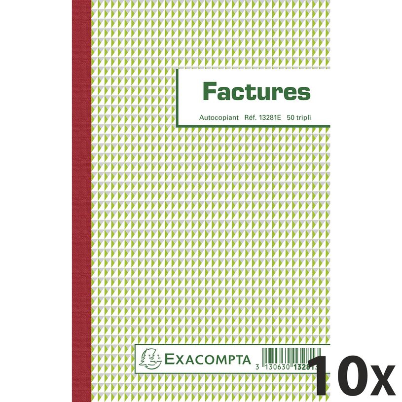 3130632132811-Exacompta - 10 Manifolds Carnets de factures - 50 tripli - 21 x 13,5 cm-P_400005544_1-0