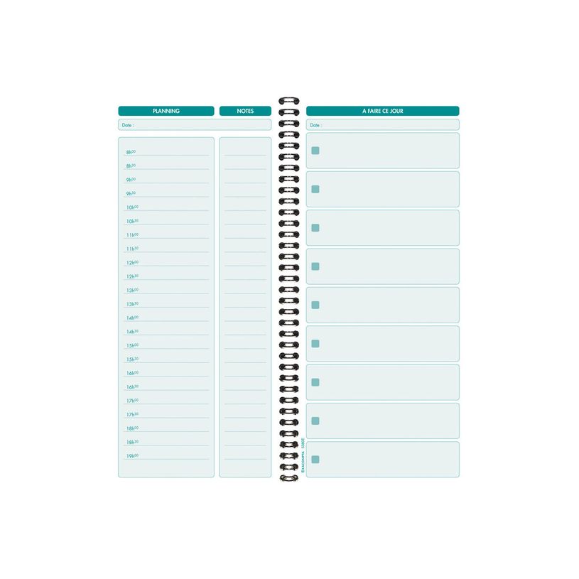 3130631053803-Exacompta - 5 Carnets spiralés "A faire ce jour" - 29,7 x 14 cm-P_400005546_3-2