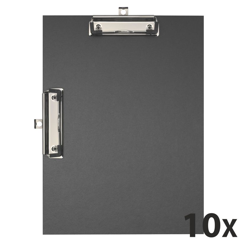 3130632182717-Exacompta - 10 Porte blocs double clips - A4 - noir-P_400005568_1-0
