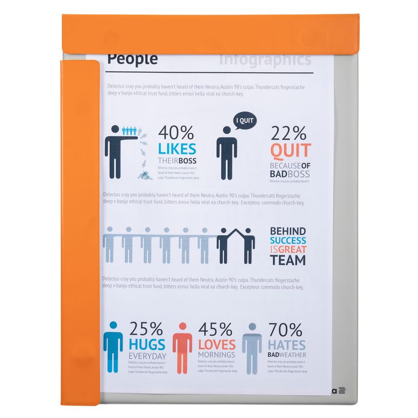 3130630193944-Exacompta - Porte bloc aimanté - A4 - orange-P_400005575_1-0