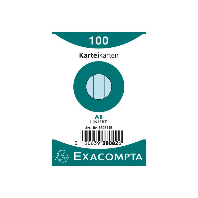 3130638380827-Exacompta - 40 Packs de 100 Fiches Bristol - 5,5 x 7,4 cm - lignées - non perforées - bl-P_400005640_2-1