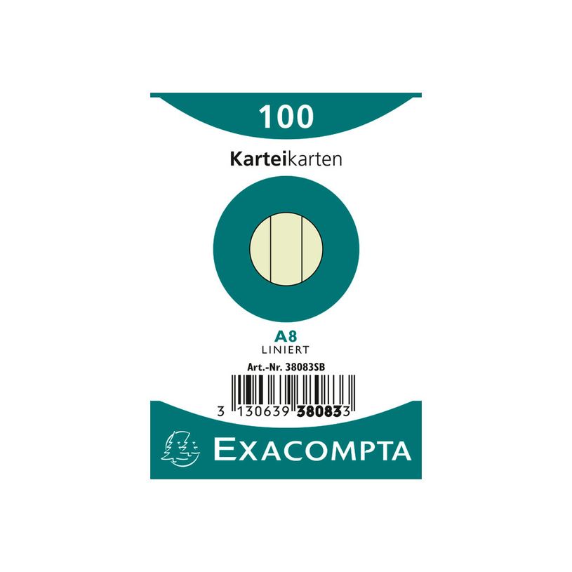 3130638380834-Exacompta - 40 Packs de 100 Fiches Bristol - 5,5 x 7,4 cm - lignées - non perforées - ve-P_400005641_2-1