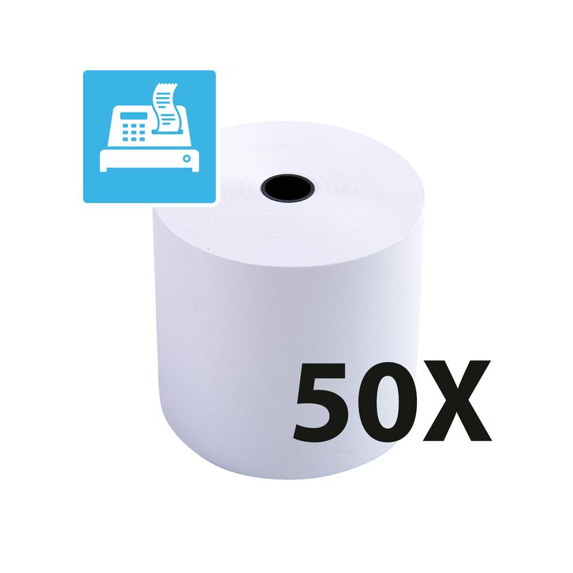3547867680107-Exacompta - 50 Bobines offset - rouleaux caisses - 76 x 80 x 12 mm - 1 pli extra-blanc-P_400005647_1-0