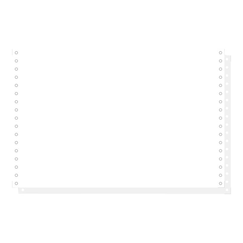 3130630632825-Exacompta - Papier listing blanc - 1000 feuilles 330 mm x 8 1/2" - bandes Caroll détachab-P_400005678_1-0