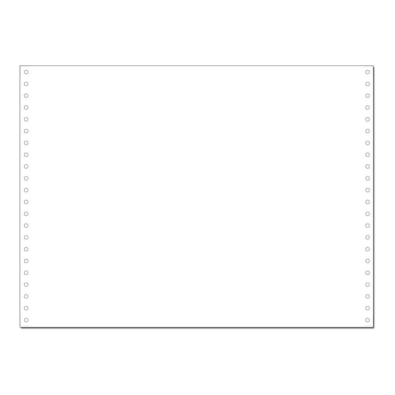 3130630634119-Exacompta - Papier listing blanc - 2000 feuilles 380 mm x 11" - bandes Caroll détachables-P_400005679_1-0
