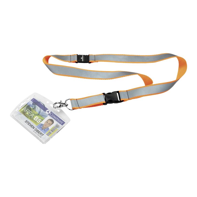 4005546998107-Durable - Lacet textile pour badge - système anti-étranglement - orange-P_400005692_1-0