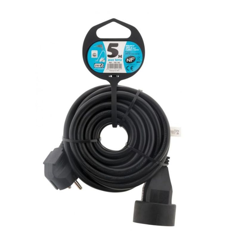 3545411921621-zenitech - Rallonge éléctrique - 5 m - noir-P_400005704_1-0