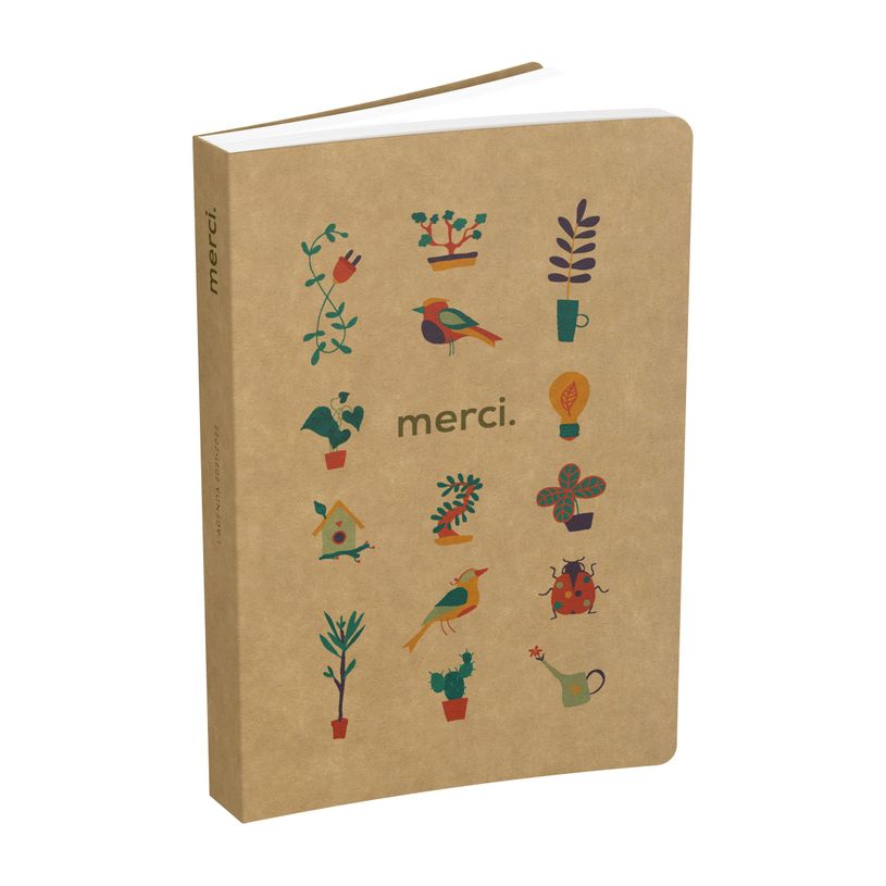 3147280194115-Agenda Merci - 1 jour par page - 12 x 17 cm - différents modèles disponibles - Hamelin-P_400005768_5-4
