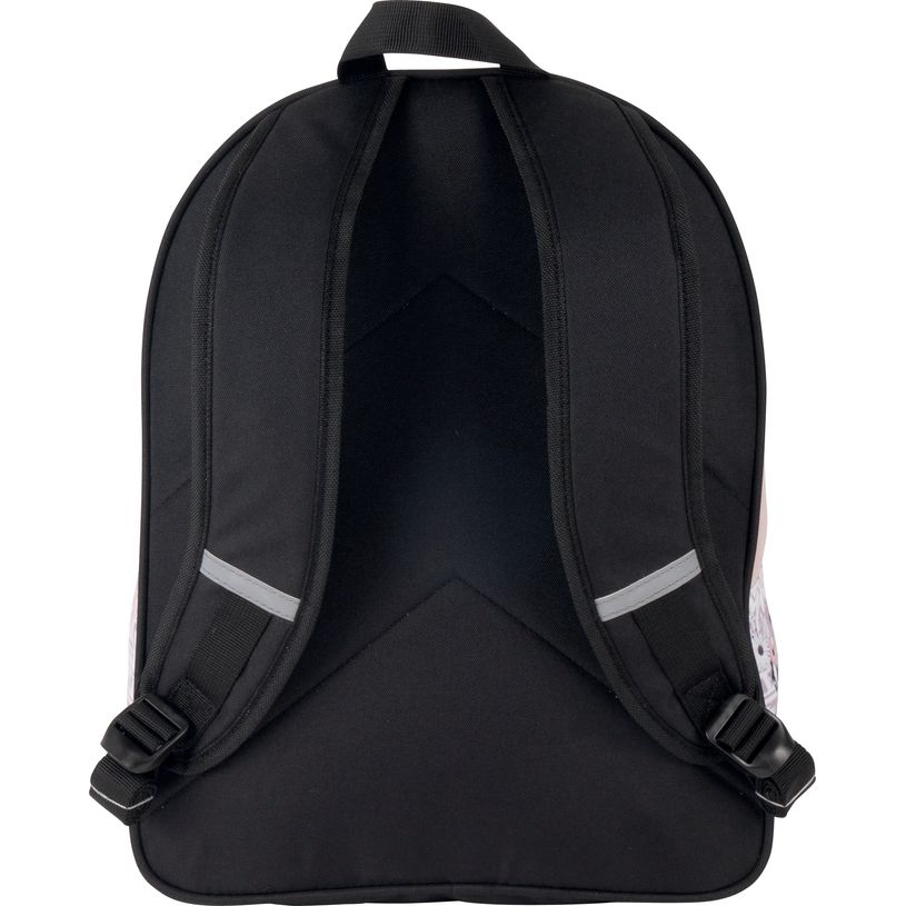 3045050443824-No Publik Buffalo Flowers - Sac à dos 2 compartiments - écru et rose - Hamelin-P_400005779_2-1