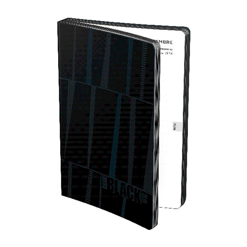 3147280194122-Agenda Basic Black - 1 jour par page - 12 x 17 cm - différents modèles disponibles - Ham-P_400005803_8-7