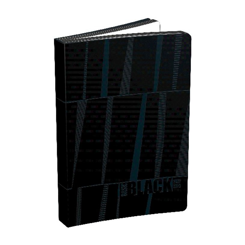 3147280194122-Agenda Basic Black - 1 jour par page - 12 x 17 cm - différents modèles disponibles - Ham-P_400005803_9-8