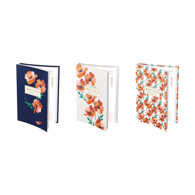 3020120112718-Agenda Betina - 1 jour par page - 12 x 17 cm - différents modèles disponibles - Hamelin-P_400005804_1-0