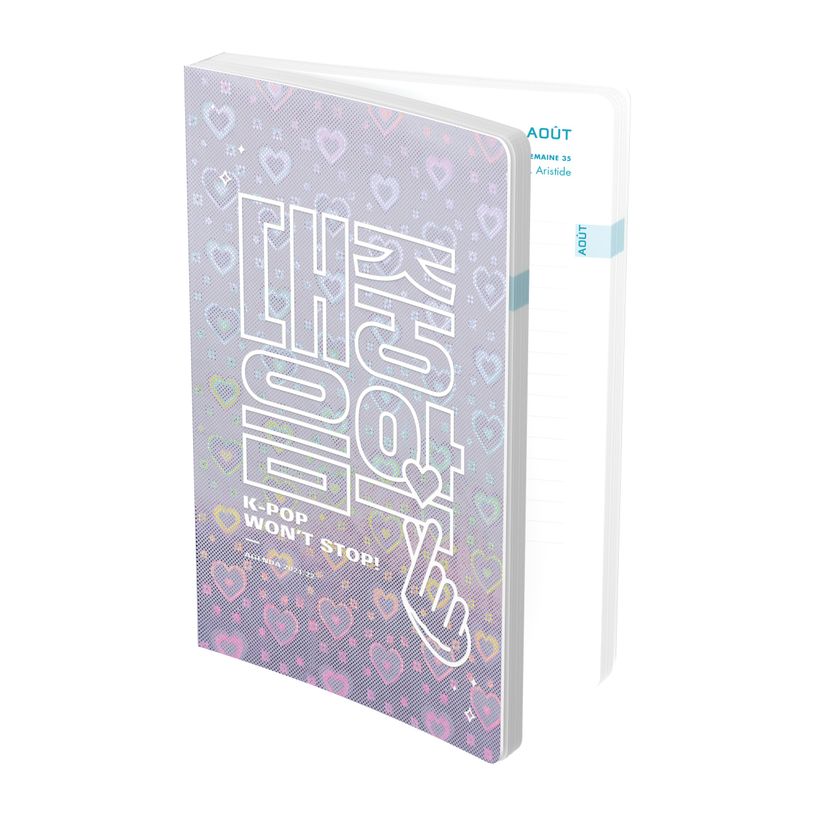 3147280194092-Agenda K-POP - 1 jour par page - 12 x 17 cm - différents modèles disponibles - Hamelin-P_400005809_1-0