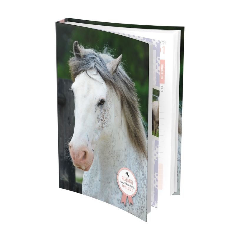 3147280132780-Agenda Mon Cheval me dit - 1 jour par page - 12 x 17 cm - différents modèles disponibles-P_400005810_4-3