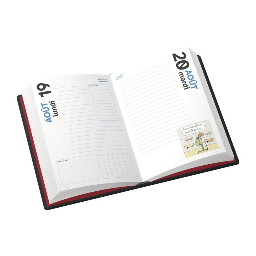 3147280213212-Agenda L'Étudiant Spécial Bac Première - 1 jour par page - 12 x 18 cm - noir - Hamelin-P_400005814_4-1