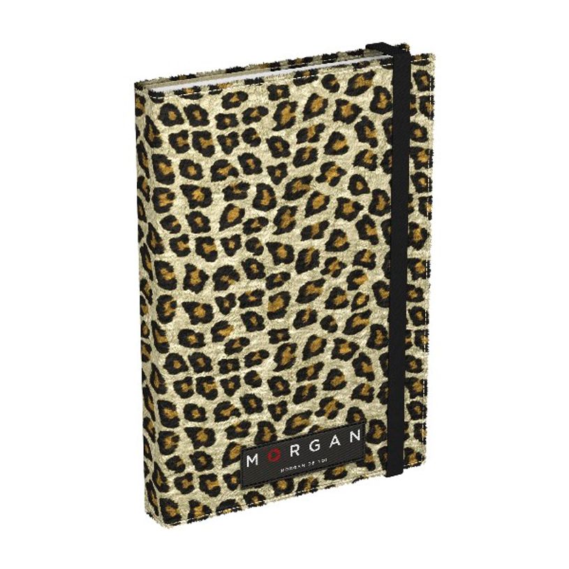 3147280194078-Agenda Morgan - 1 jour par page - 12 x 17 cm - couverture fourrure léopard amovible - Ham-P_400005816_3-2