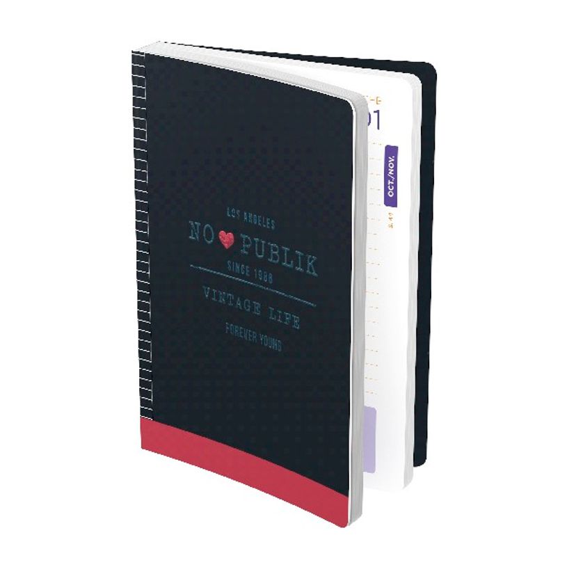 3147280125188-Agenda No Publik - 1 jour par page - 12 x 17 cm - différents modèles disponibles - Ham-P_400005818_12-11