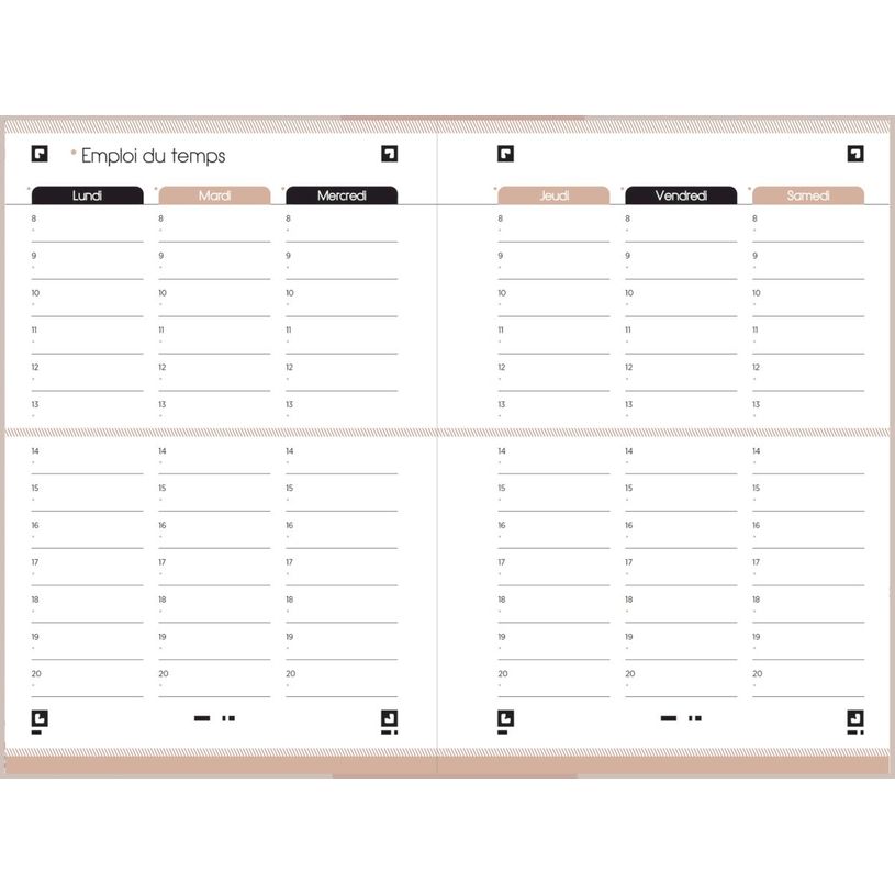 3147280129582-Agenda Oxford School Limited - 1 jour par page - 12 x 18 cm - différentes couleurs dispon-P_400005827_9-6