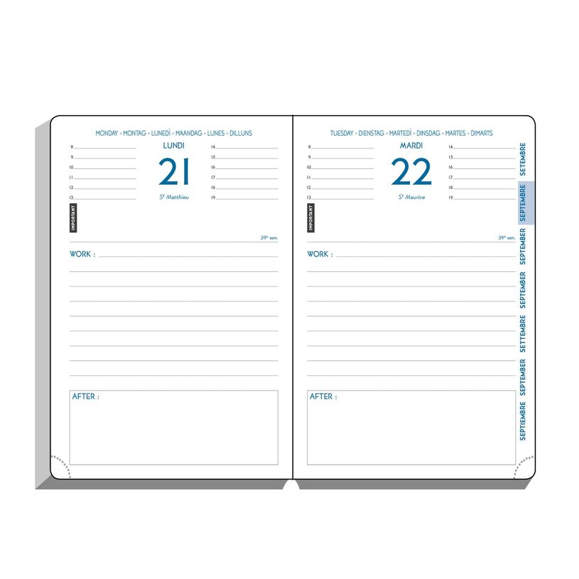 3660942072151-Agenda Work&After Sumatra - 1 jour par page - 10 x 15 cm - disponible dans différentes co-P_400005836_8-3