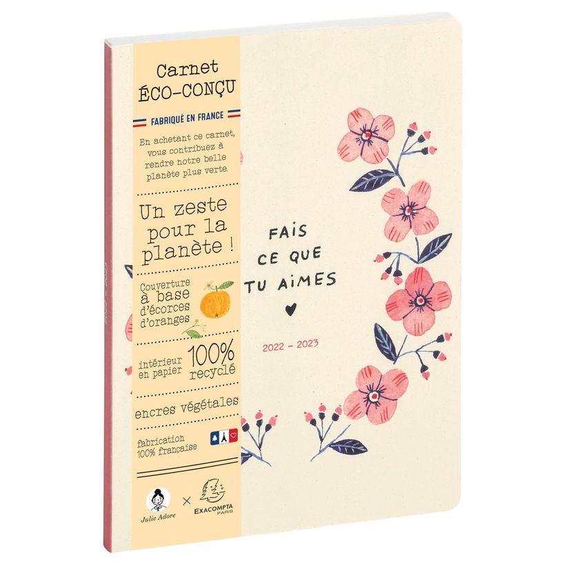 3660942072359-Agenda Green by Julie Adore septembre à décembre - 1 semaine sur 2 pages - 15 x 21 cm - disponible dans dif-P_400005850_8-2