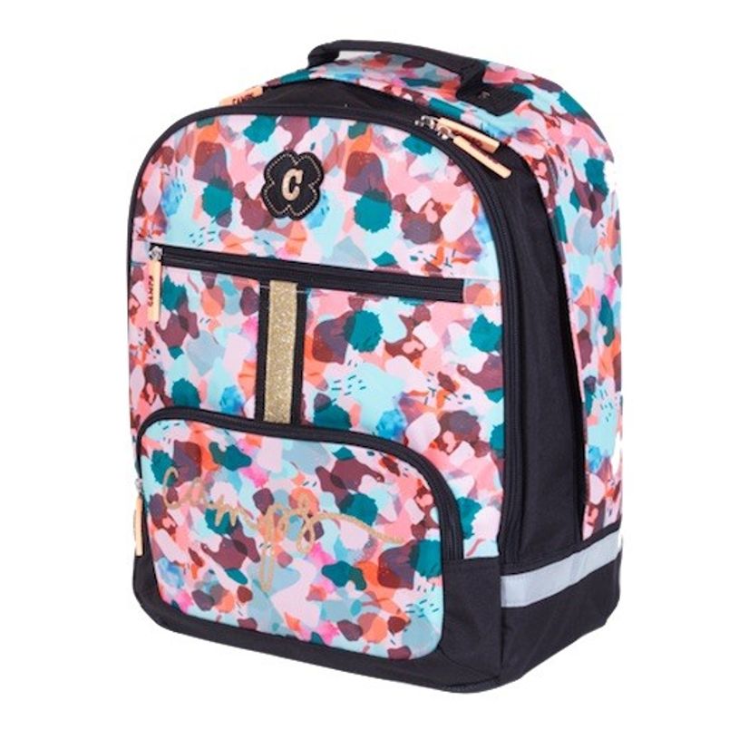 3661507321363-Sac à dos CAMPS Retro - 2 compartiments - 44 cm - Kid'Abord-P_400005868_1-0