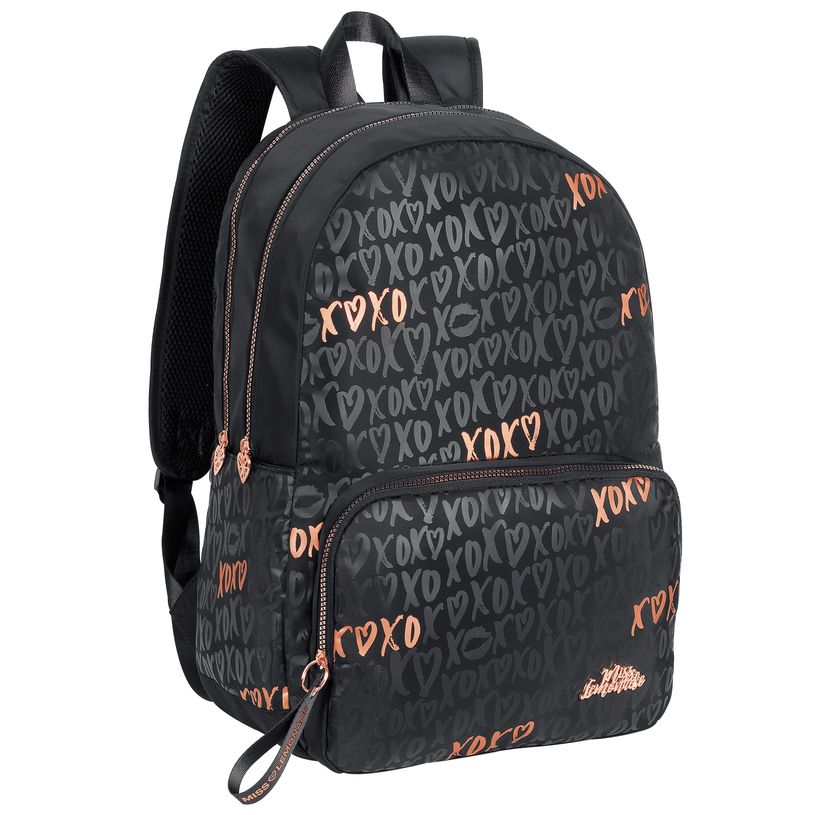 5600446638277-Sac à dos MISS LEMONADE 2 compartiments - XOXO noir - Kid'Abord-P_400005882_2-1
