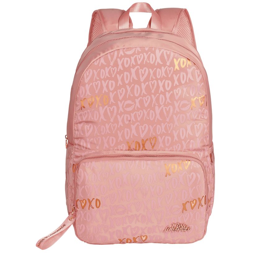 5600446638260-Sac à dos MISS LEMONADE 2 compartiments - XOXO rose - Kid'Abord-P_400005884_1-0