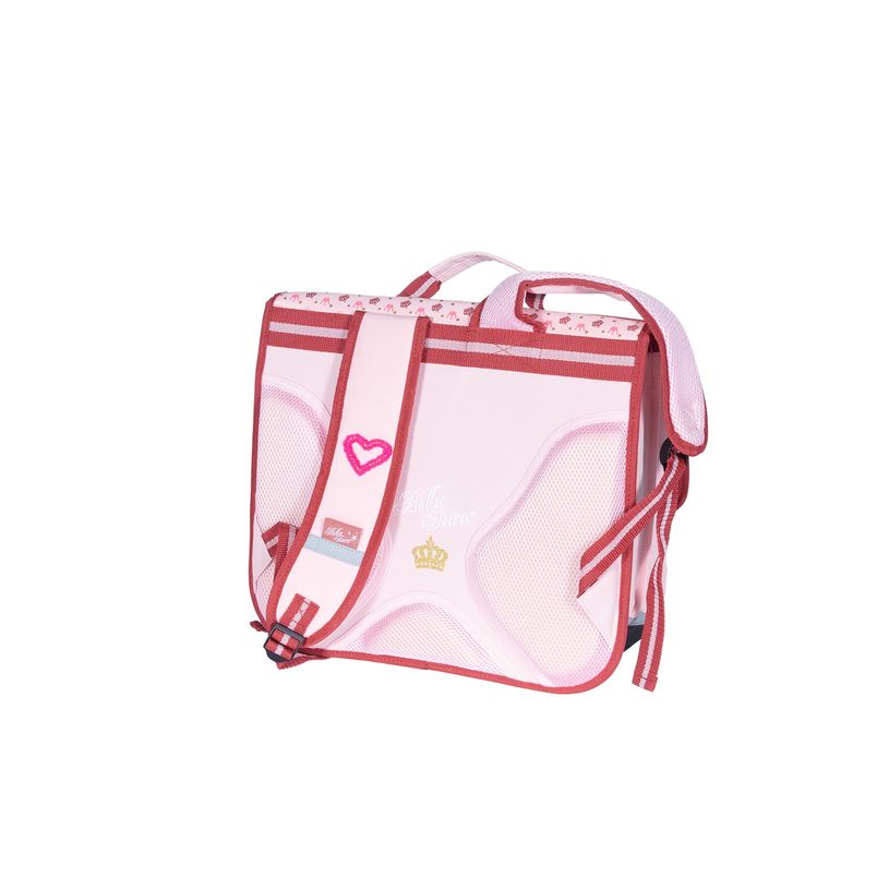 3661507523347-Cartable BELLA SARA Queen 38 cm - 2 compartiments - rose - Kid'Abord-P_400005911_2-1