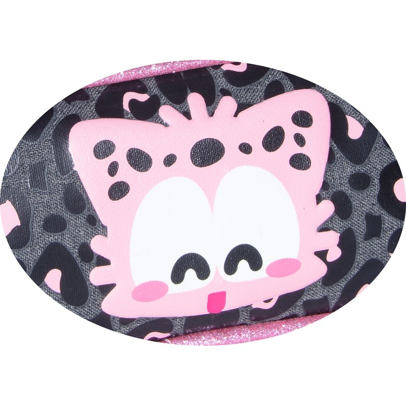 3661507628295-Trousse haricot CHACHA Leo - 2 compartiments - rose - Kid'Abord-P_400005921_2-1