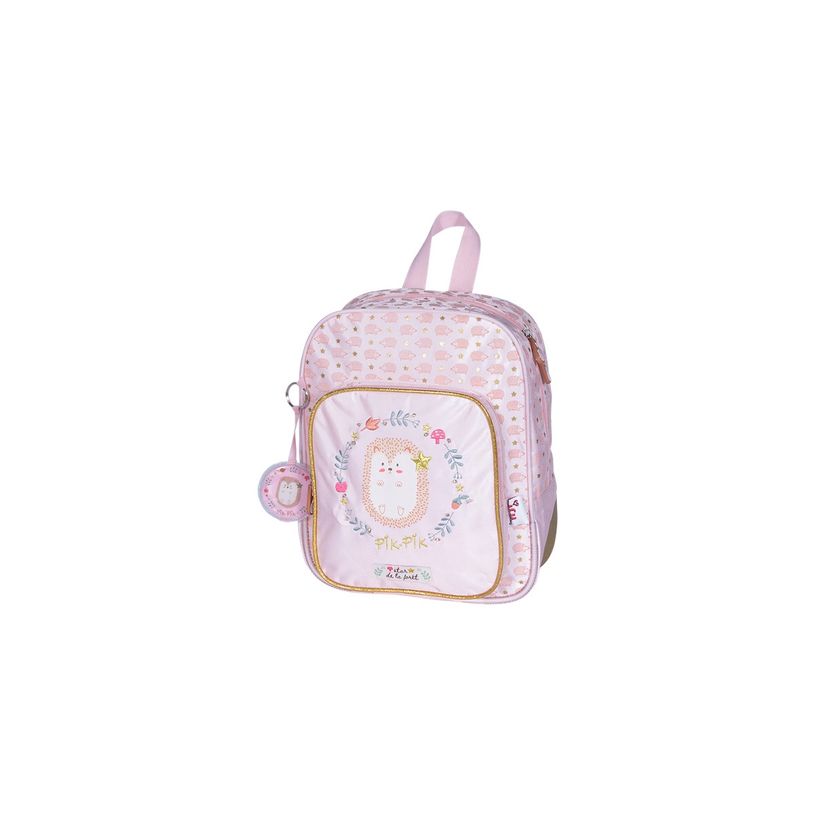 3661507020181-Sac à dos maternelle à LED ICU Pik Pik - 1 compartiment - rose  - Kid'Abord-P_400005936_1-0