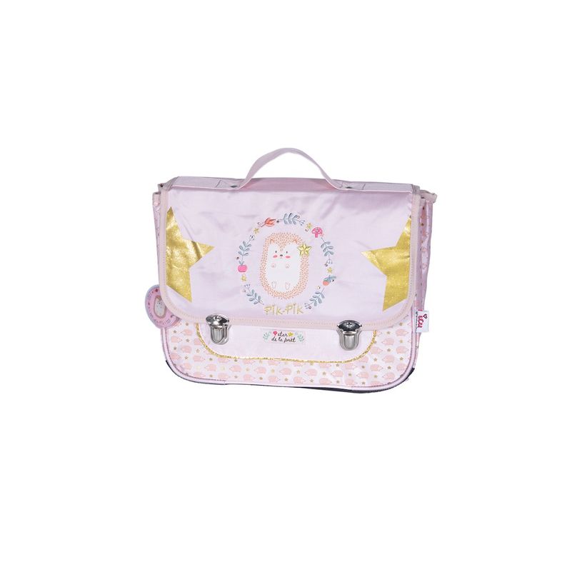 3661507023182-Cartable à LED ICU Pik Pik 36 cm - 2 compartiments - rose - Kid'Abord-P_400005937_1-0