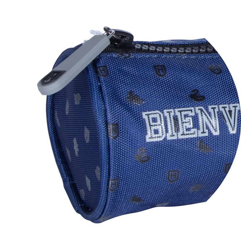 3661507528502-Trousse ronde HARRY POTTER Poudlard - 1 compartiment - bleu - Kid'Abord-P_400005950_2-1