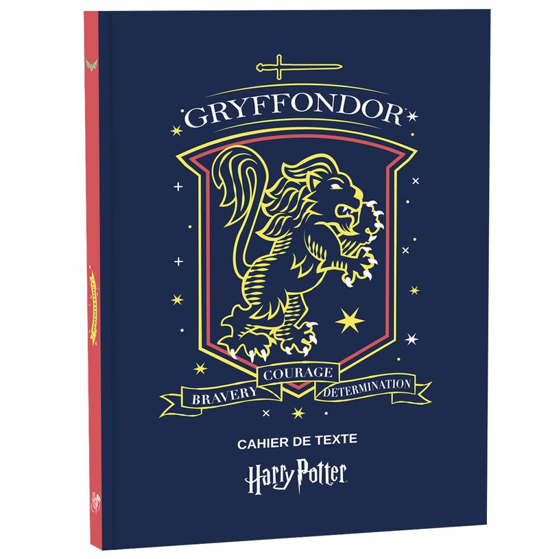 3661507516509-Cahier de texte Harry Potter - 15 x 21 cm - 2 décors au choix : Poudlard ou Gryffondor - -P_400005952_1-0